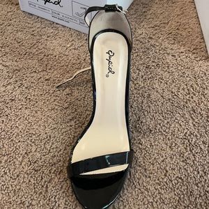 Black Patent Leather heels